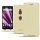 Housse cuir Sony Xperia XZ3 - Beige PU