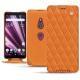 硬质真皮保护套 Sony Xperia XZ3 - Orange - Couture ( Nappa - Pantone 1495U ) 