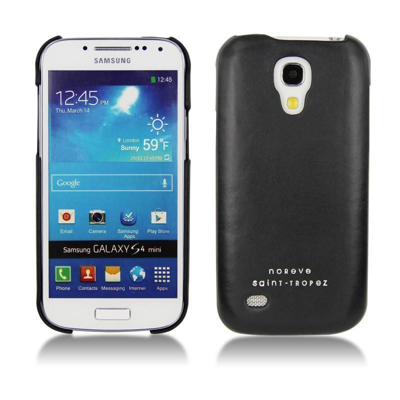 Custodia in pelle Samsung GT-i9190 Galaxy S4 mini - Noir ( Nappa - Black ) 