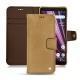 硬质真皮保护套 Sony Xperia XZ3 - Sable vintage ( Roughtcut - Gaucho#57254 ) 