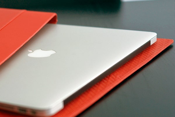 Leather sleeve for 15' laptop