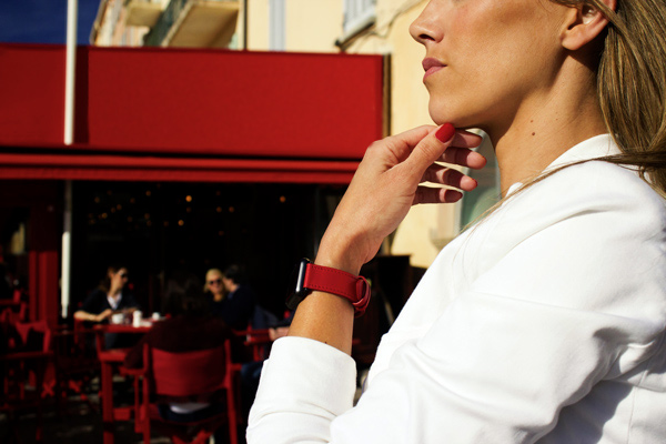 Bracelet en cuir pour montre Apple Watch – Griffe 1