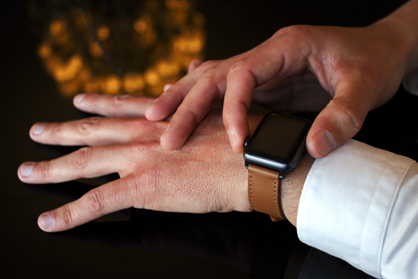 Bracelet en cuir pour montre Apple Watch – Griffe 1