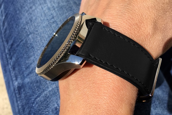 Leather strap for a smart watch - 22 mm - Griffe 1
