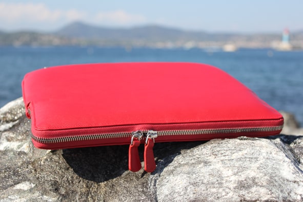 Custodia in pelle per Macbook Air 13,3'
