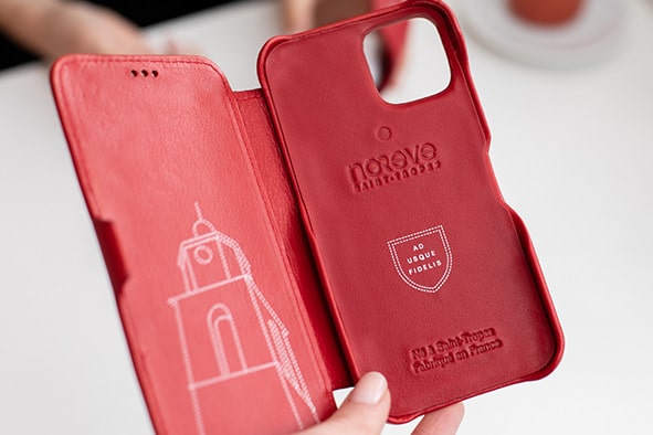 Funda de piel Apple iPhone 11 Pro