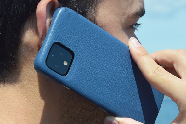 Capa em pele Google Pixel 4