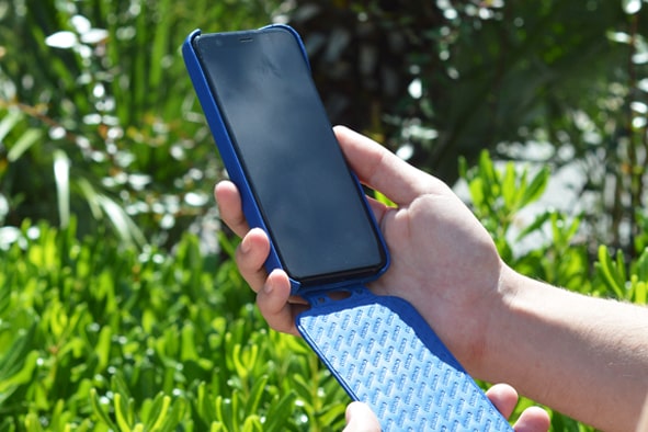 Custodia in pelle Google Pixel 4