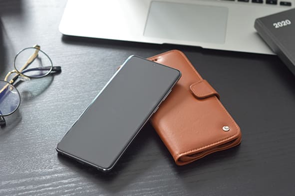 Samsung Galaxy S20+ 5G leather case