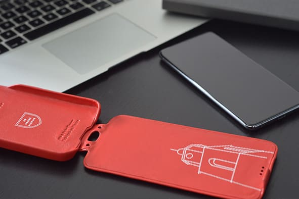 Samsung Galaxy S20 leather case