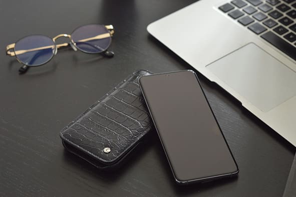 Custodia in pelle Samsung Galaxy S20