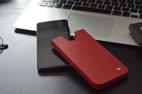 Custodia in pelle Samsung Galaxy S20