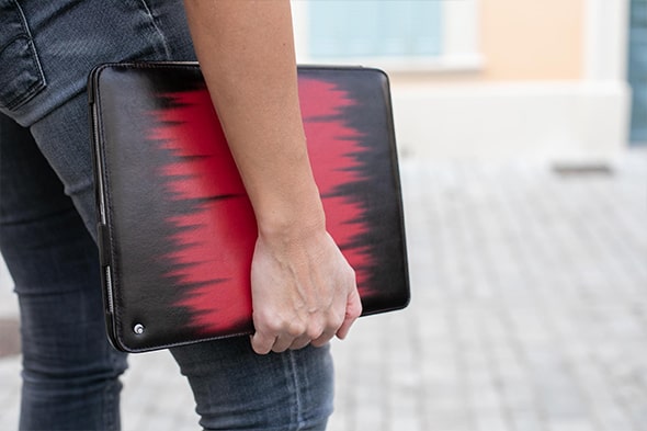 Capa em pele Apple iPad Pro 12.9' (2020)