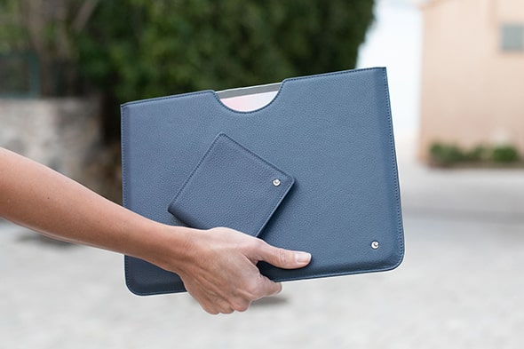 Apple iPad Pro 12.9' leather pouch