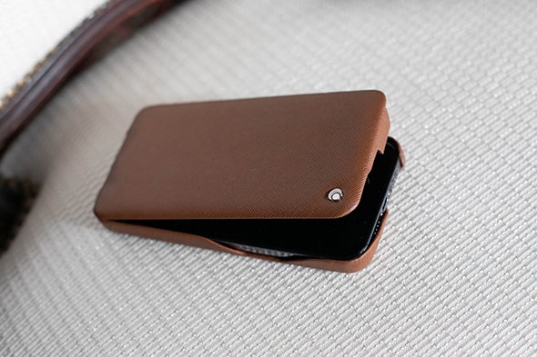 Custodia in pelle Apple iPhone 12 Pro Max
