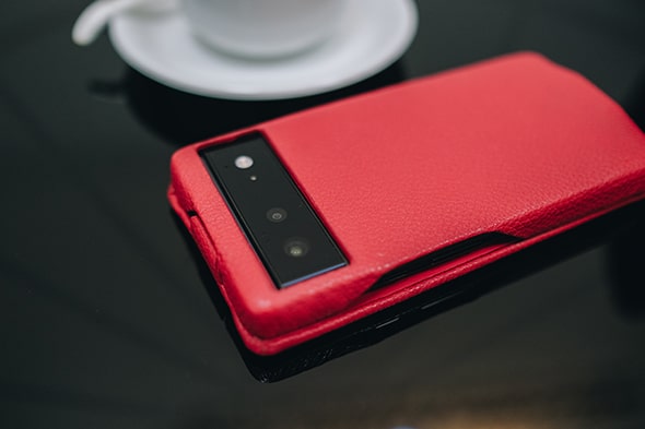 Custodia in pelle Google Pixel 6