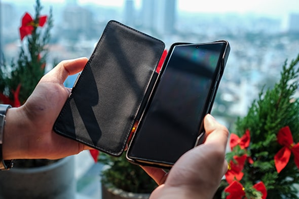 Custodia in pelle Google Pixel 6 Pro