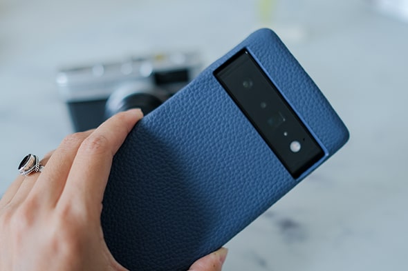 Custodia in pelle Google Pixel 6 Pro