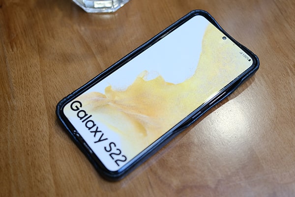 Lederschutzhülle Samsung Galaxy S22