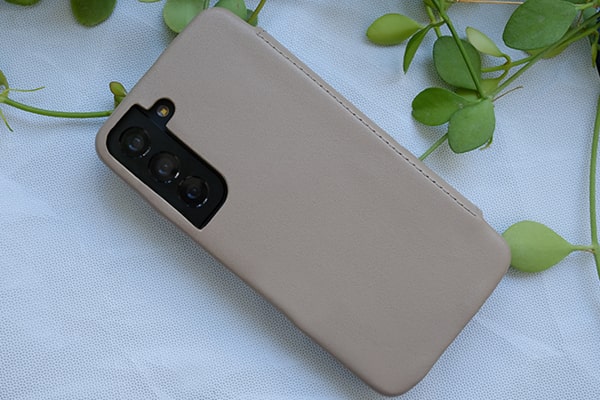Funda de piel Samsung Galaxy S22