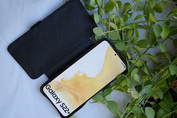 Housse cuir Samsung Galaxy S22+