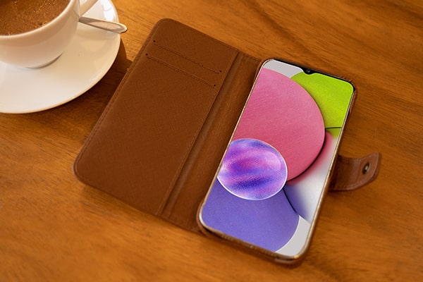 Custodia in pelle Apple iPhone 14 Pro Max