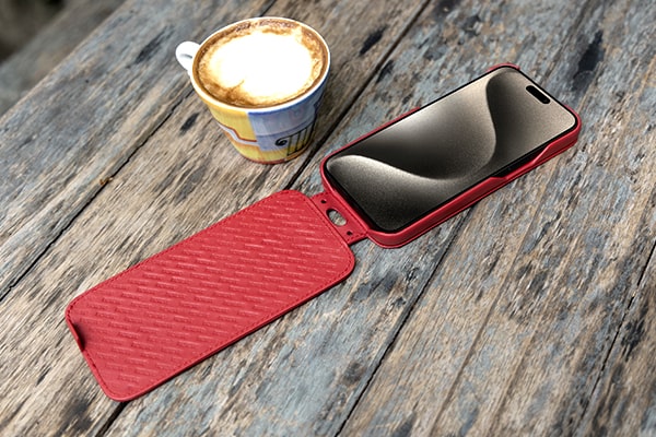 Funda de piel Apple iPhone 14 Pro Max