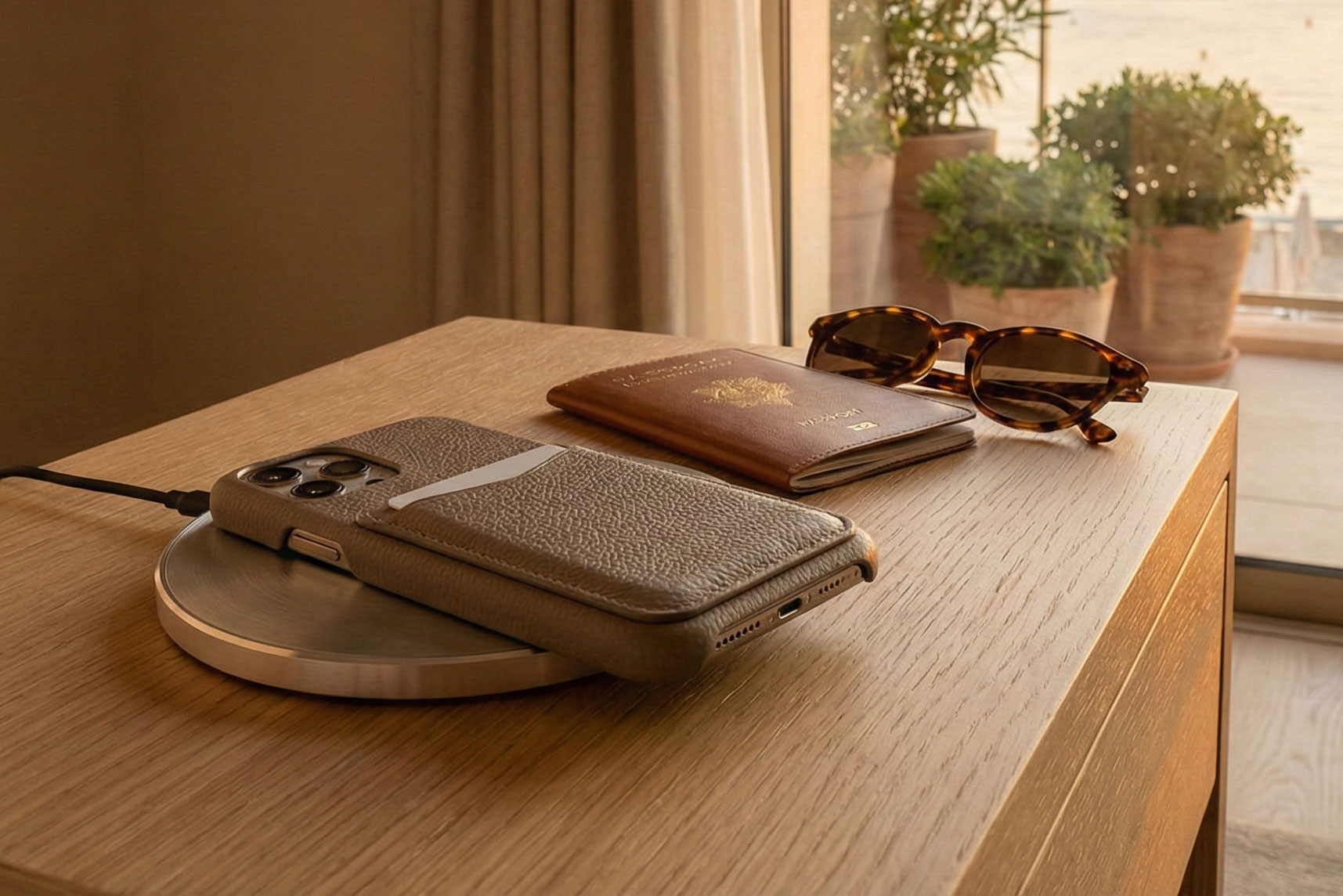 Google Pixel 8 leather case