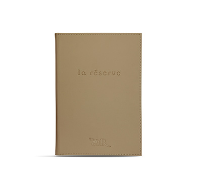 Menus for restaurant and room service - La Réserve Ramatuelle - France